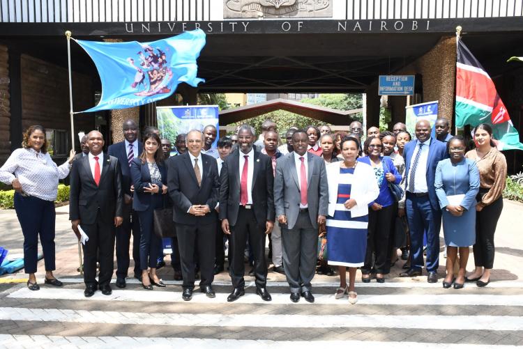 First Cohort of UoN Elgon Kenya Ltd Internship Programme Flagged Off